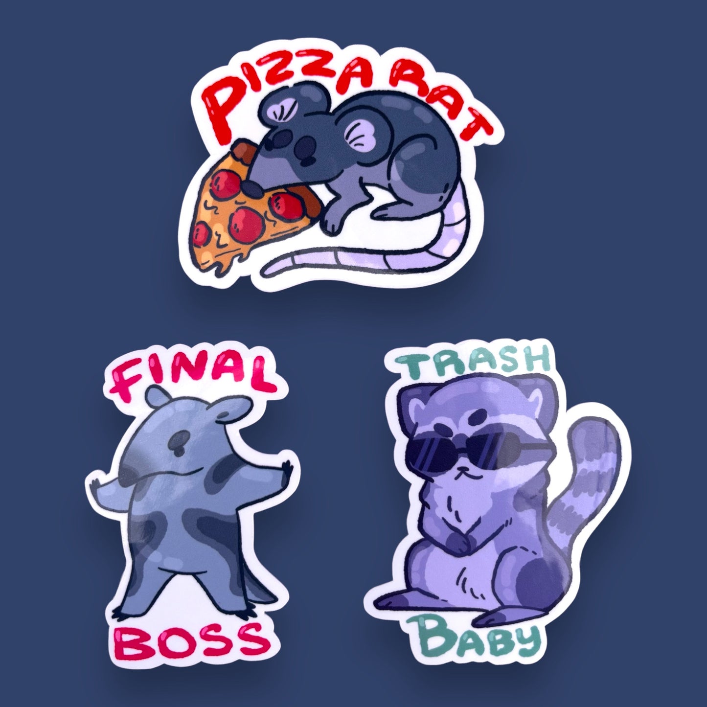 Cute Animal Sticker Set