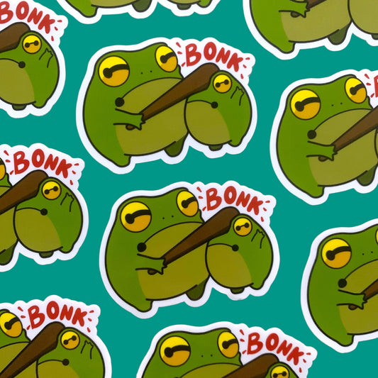 Bonk Frog Sticker
