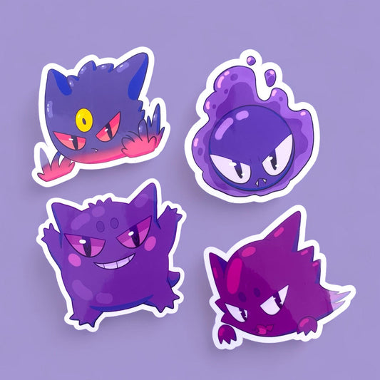 Gengar Evolution Stickers