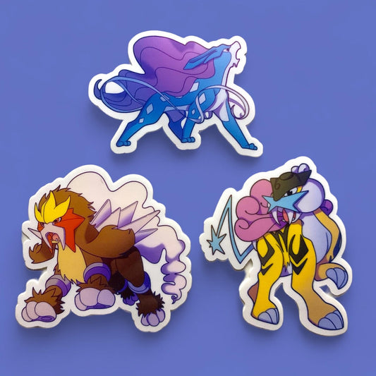 Gen 2 Legendary Dog Stickers