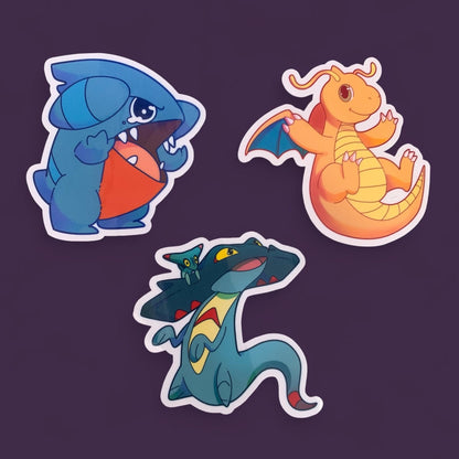 Dragon Type Sticker Pack