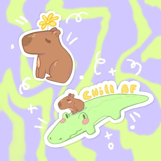 Capybara Sticker Pack